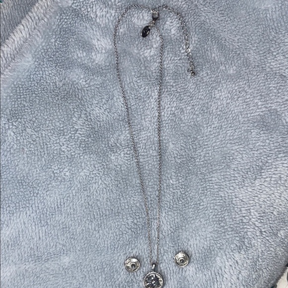 Charter Club Necklace Set Black and Silver - Picture 6 of 7